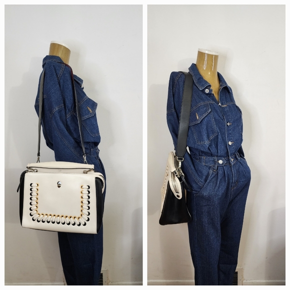 ✨️FENDI Dotcom Whipstitch Top Handle Bag - Picture 16 of 16